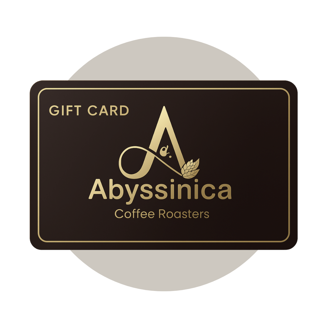 Gift Card - $25.00 - Abyssinica Coffee