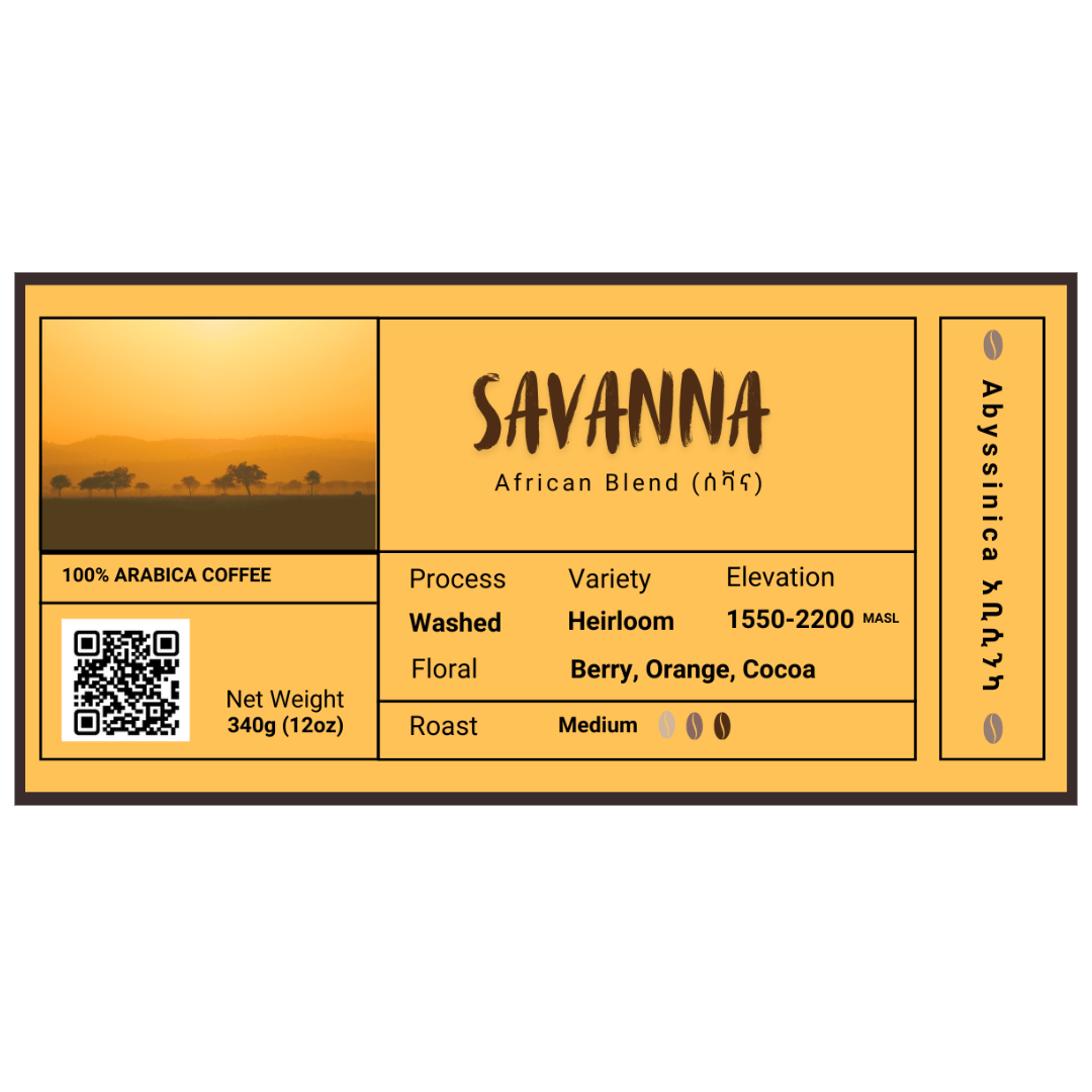 Savanna, African Blend - 340 g - Abyssinica Coffee